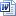 Icona formato Microsoft Word
